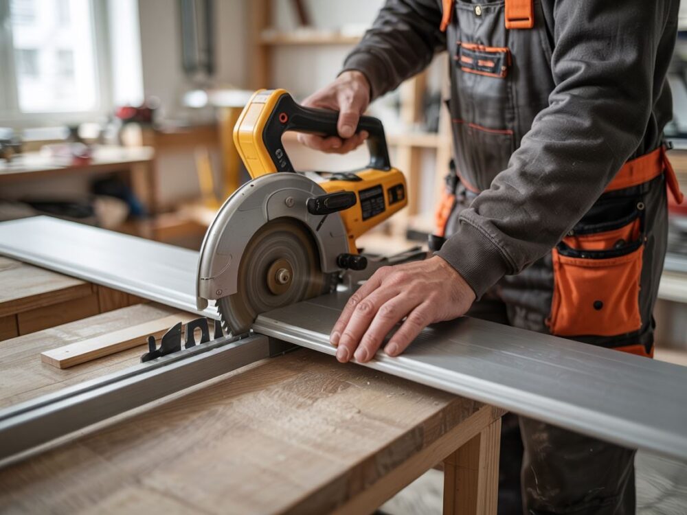 cięcie listwy podłogowej