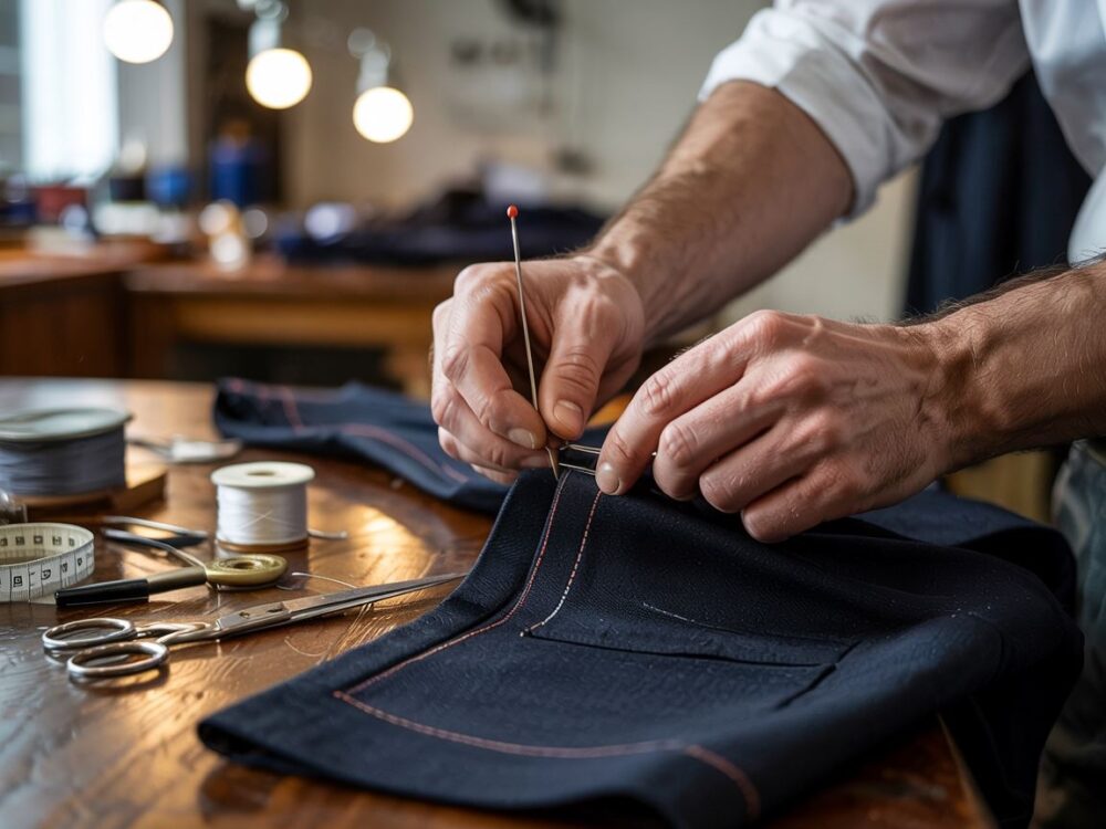 dopasowywanie marynarki