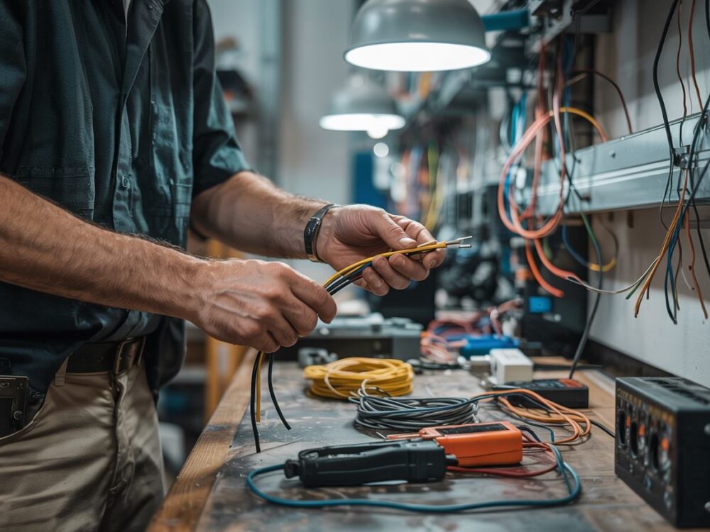 izolacja przewodu oświetleniowego