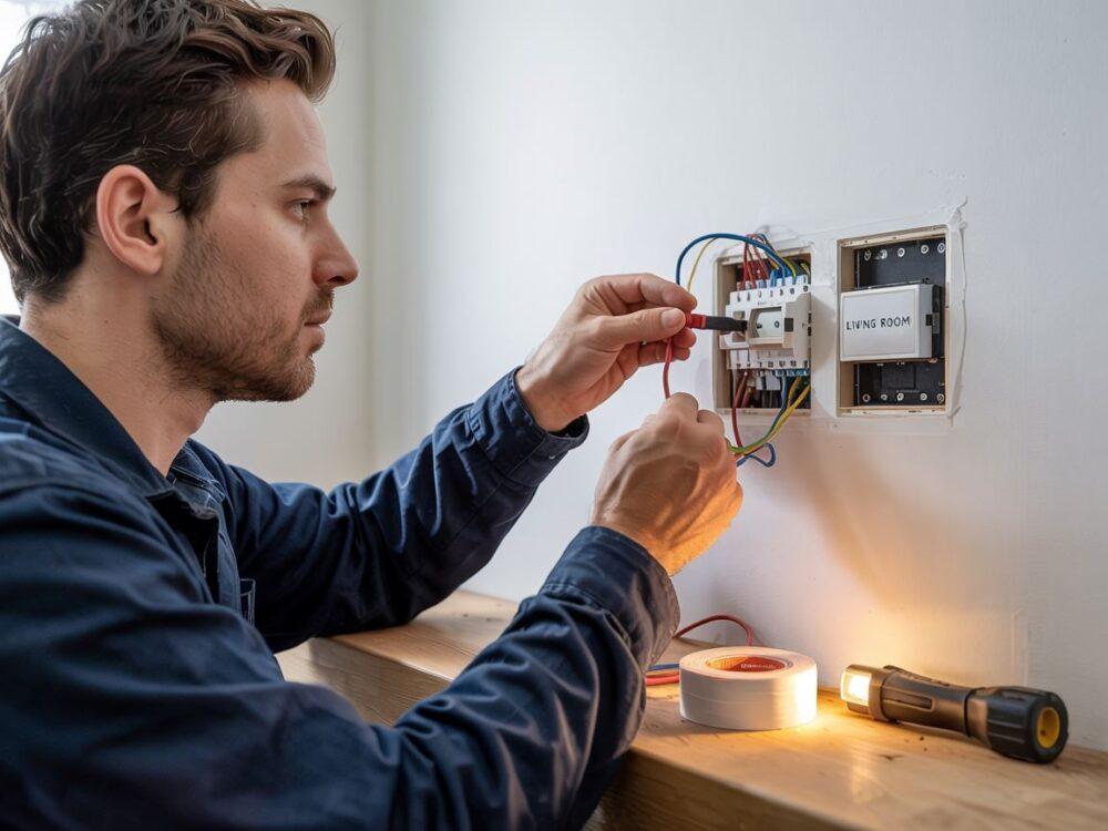 narzędzia do montażu włącznika