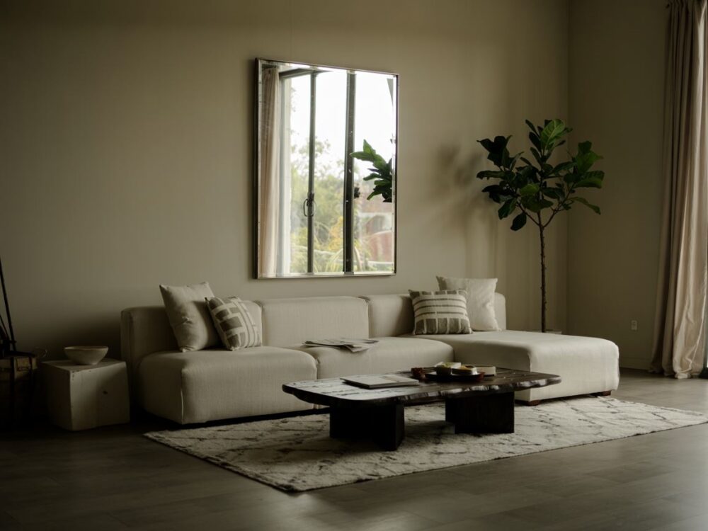 odbicie światła w lustrze