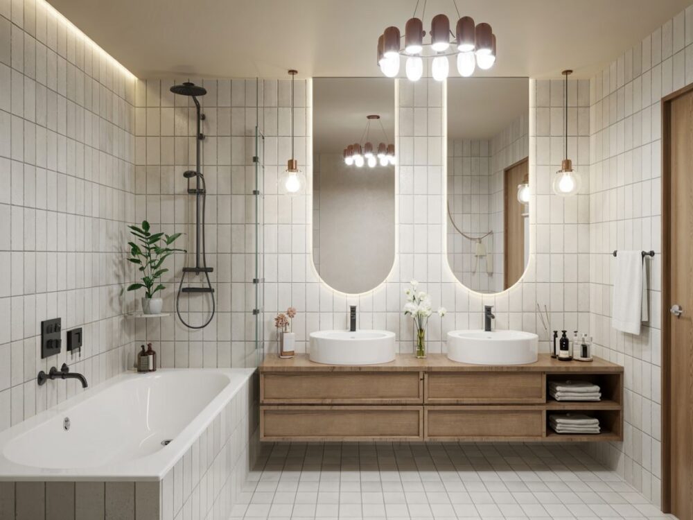 oświetlenie łazienkowe LED