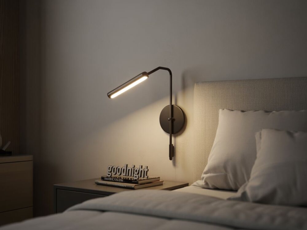 oświetlenie sypialni