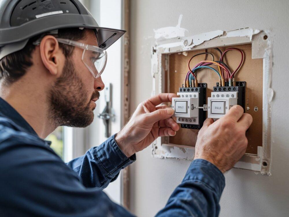 podłączenie przewodów elektrycznych