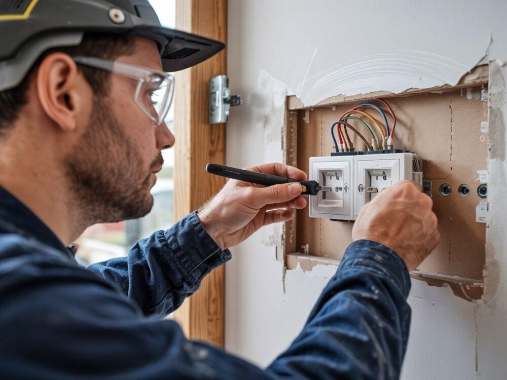 podwójny włącznik światła