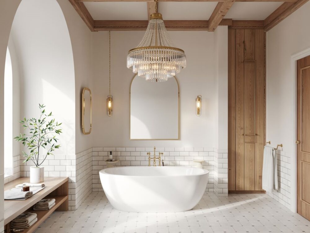 żyrandol do łazienki